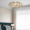 Підвісна світлодіодна люстра KEARNEY D108 D56 White у вітальню  LED