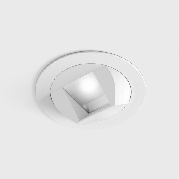 Nano R WW, D48мм, H80мм, LED 6W 3000K, белый (01.3912.6.930.WH)