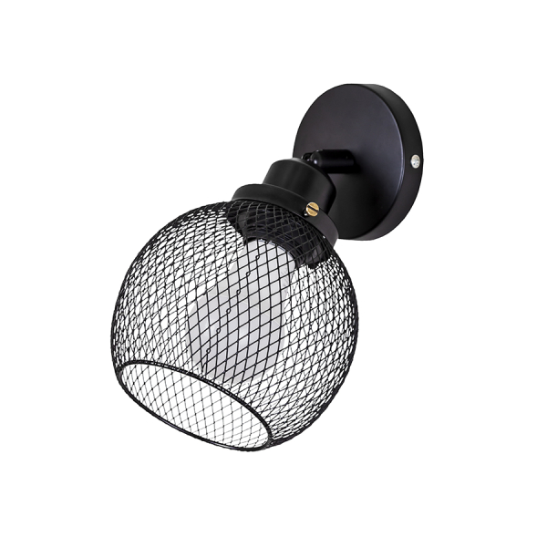 Бра настенное 907W011F4-1 BK levistella в стиле лофт