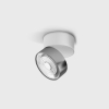 SOL SURF, D95mm, H78mm, LED 14W 4000K, білий/хром (02.9533.14.940.WH + SOL RING CHROME)