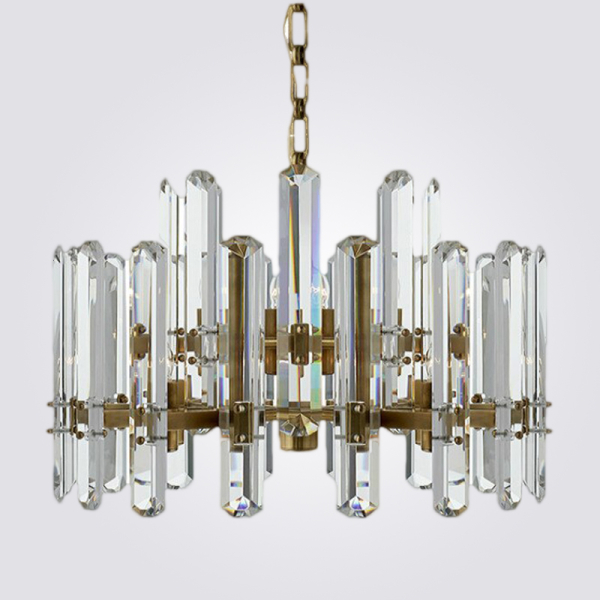 Люстра  світлодіодна  Люстра RH BONNINGTON Chandelier natural brass D800   LED