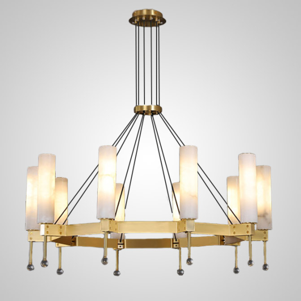 Підвісна світлодіодна люстра MAILISS MARBLE D74   LED