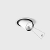 TUB M OUT NB, D52mm, H60mm, LED 9W 3000K, 6°, IP20, белый (01.0596.9.930.WH)