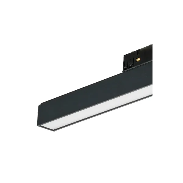 ALFA SAGA TRACK MAGNETIC 2LINE 24W CCT SWITCH DIM BK