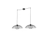 Подвесной светильник в стиле лофт BARBELLA підвісна 2 TK Lighting в кухню, спальню в цвете черный