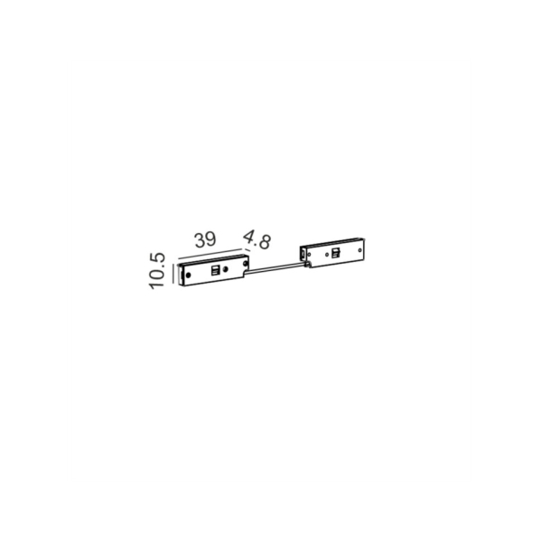 З'єднувач електричний PICO_LINE ELECTRICAL JOINT FLEX, чорний, (16.S2LE100.BK)