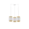 Подвесной светильник BOHO Підвісна 3 TK Lighting в спальню, кабинет в цвете белый