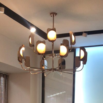 Люстра світлодіодна на штанзі Chandeliers LEAF D140 LED
