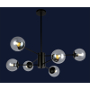 Люстра Levistella 7526033-6 чорна