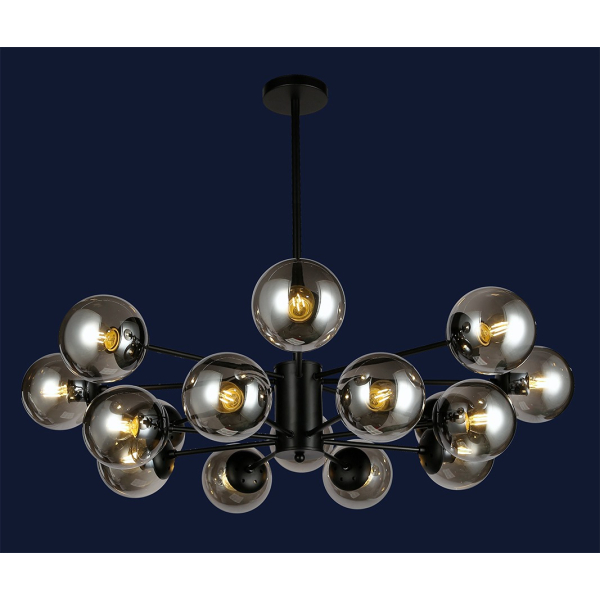 Люстра Levistella 7526033-16 чорна