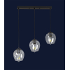 Люстра Levistella 756PR0231F-3 (500) чорна