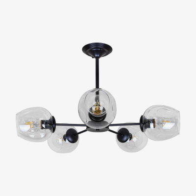 Люстра Levistella 752F0231-5 чорна