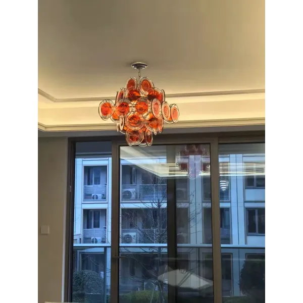 Люстра MURANO Amber Halo 127