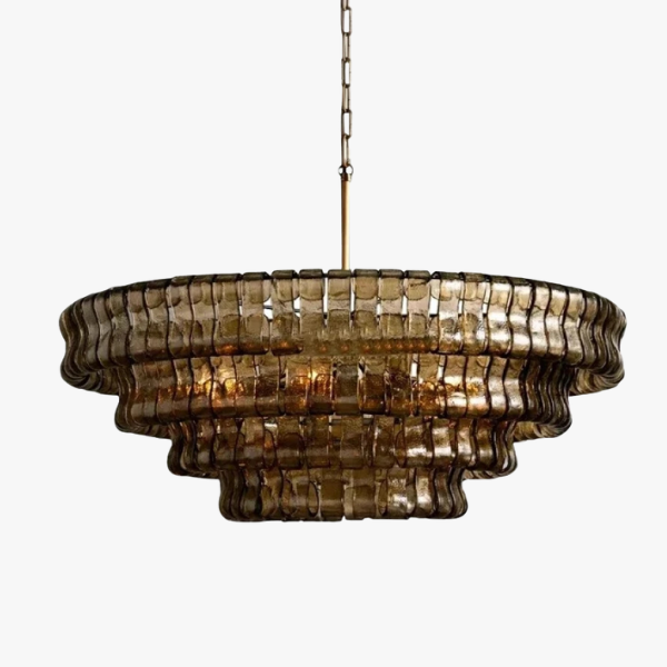 ЛЮСТРА MURANO 001 SMOKED