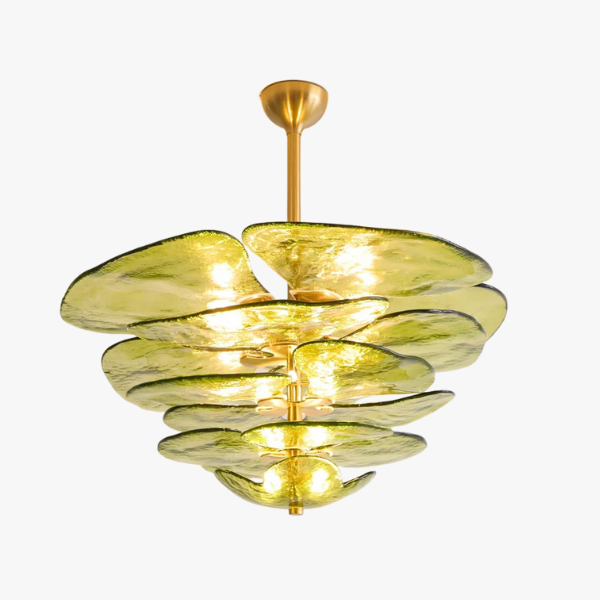 Люстра MURANO Green Lotus Petals 043