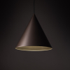 Підвісний світильник TK Lighting Cono 1 L коричневий 10038