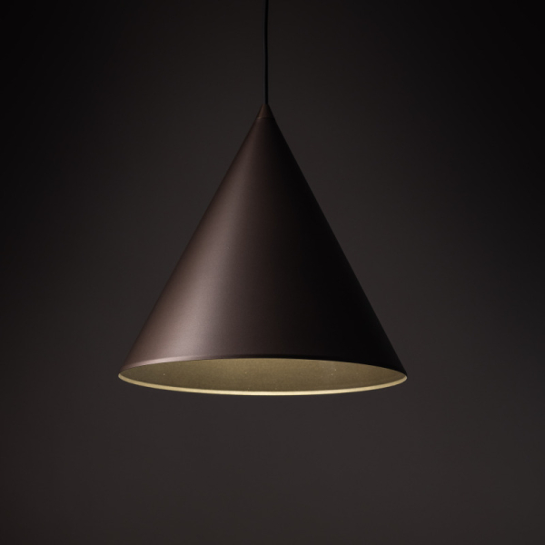 Підвісний світильник TK Lighting Cono 1 L коричневий 10038