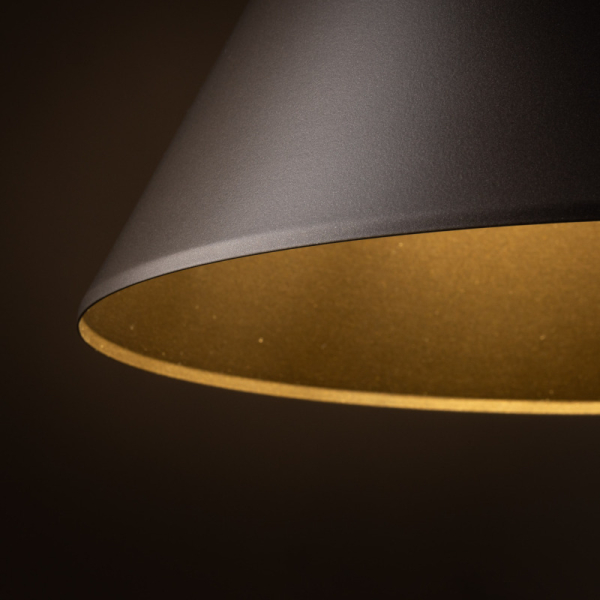 Підвісний світильник TK Lighting Cono 1 L коричневий 10038