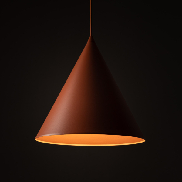 Підвісний світильник TK Lighting Cono 1 L теракотовий 10065