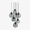Підвісний світильник TK Lighting Cubus 7 Kolo графітова 10207