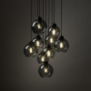 Подвесной светильник TK Lighting Cubus 9 графитовая 10208