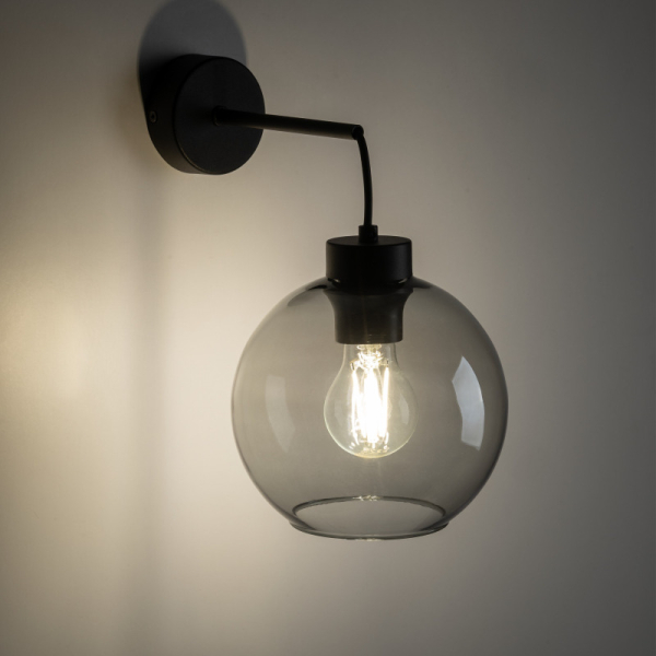Бра TK Lighting Cubus 1 графитовое 10243