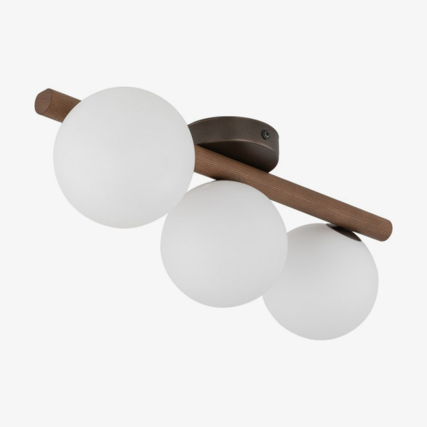 Люстра TK Lighting Estera 3 деревянная 10271