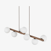 Люстра TK Lighting Estera 7 дерев'яна 10272