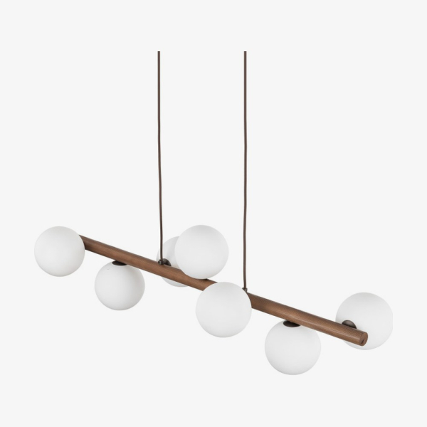 Люстра TK Lighting Estera 7 дерев'яна 10272