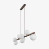 Люстра TK Lighting Estera 9 дерев'яна 10273