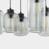 Люстра TK Lighting Marco 6 Графіт чорна 1027