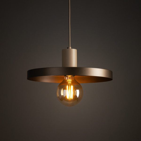 Підвісний світильник TK Lighting Sila 300 бежево-коричневий 10757
