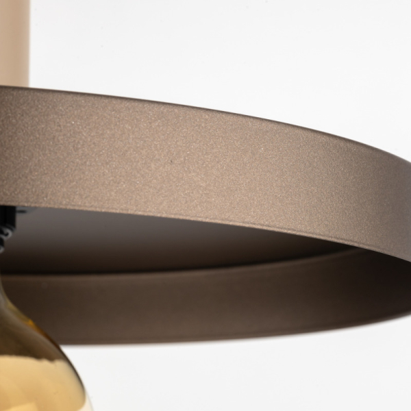 Підвісний світильник TK Lighting Sila 300 бежево-коричневий 10757