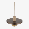 Підвісний світильник TK Lighting Sila 300 бежево-коричневий 10757