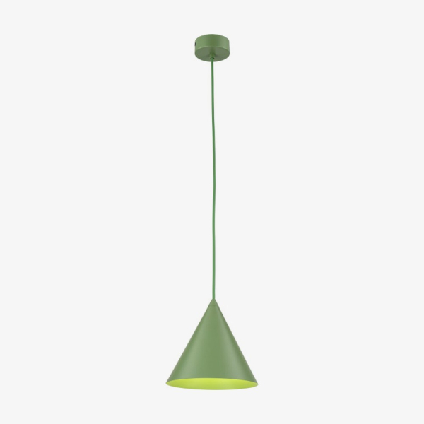 Підвісний світильник TK Lighting Cono Peapod S зелений 10885