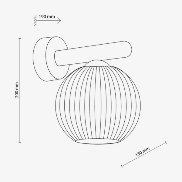 Бра TK Lighting Virlo белое 11077