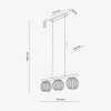 Подвесной светильник TK Lighting Virlo белая 11079