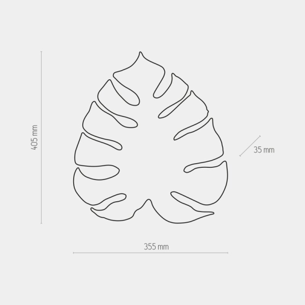 Бра TK Lighting Monstera біле 1354