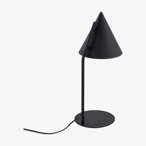 Настільна лампа TK Lighting Cono чорна 16009