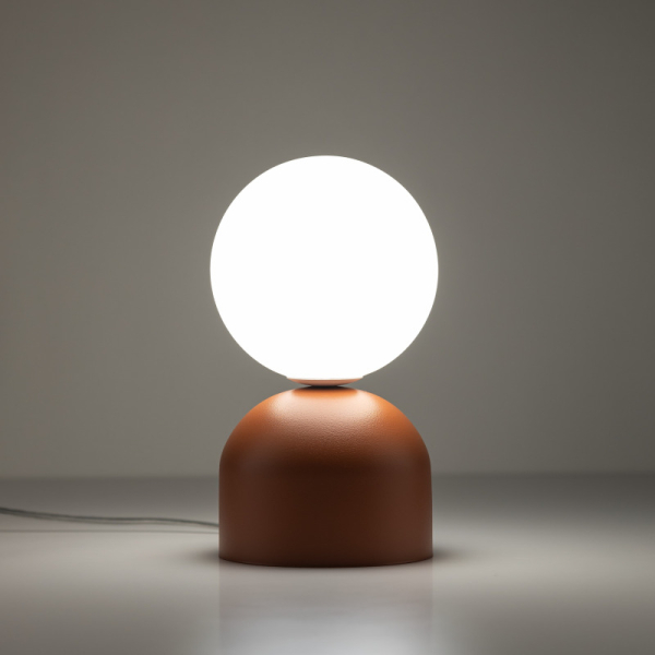 Настольная лампа TK Lighting Miki 1 терракотовая 16042