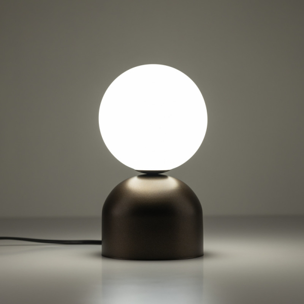 Настольная лампа TK Lighting Miki 1 коричневая 16043