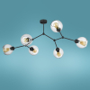 Люстра TK Lighting Fairy 6 чорний 2731