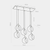 Подвесной светильник TK Lighting Cyklop белая 2746