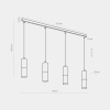 Люстра TK Lighting Elit чорна 4367