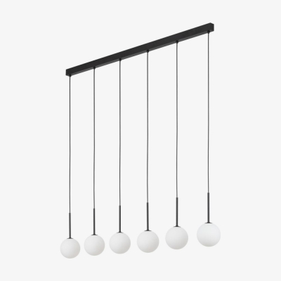Люстра TK Lighting Martin 6 біла 4504