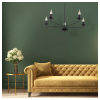Люстра TK Lighting Limal 5 черная 4612