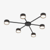 Точечный светильник TK Lighting Avia 6 черный 4692