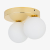 Потолочный светильник TK Lighting Bianca 2 золотой 4696