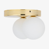 Потолочный светильник TK Lighting Bianca 2 золотой 4696