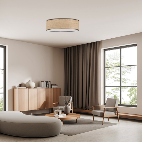 Стельовий світильник TK Lighting Liberia Потолочний 600 білий 4729